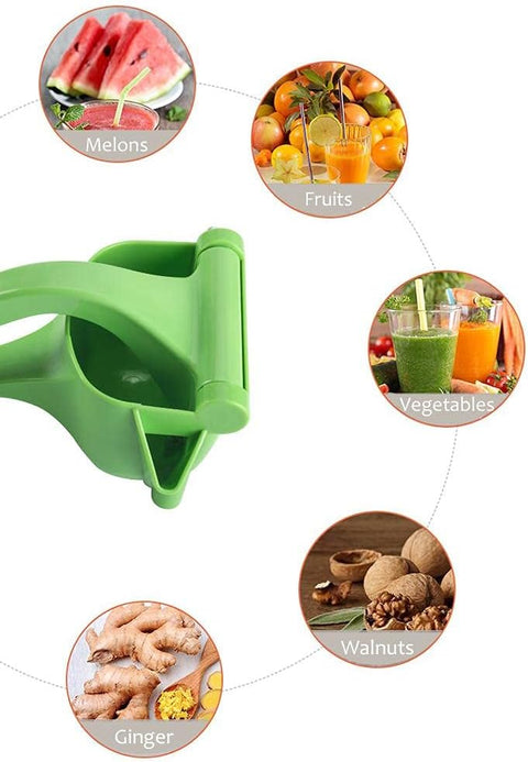 Manual Fruit Press Juicer - Hand Juicer Citrus Squeezer