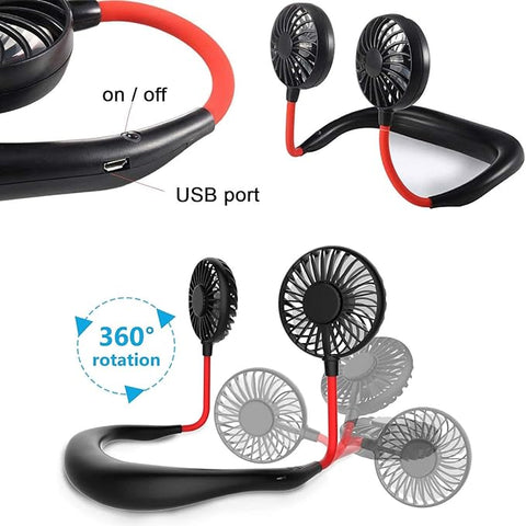 Portable Sports Neck Fan